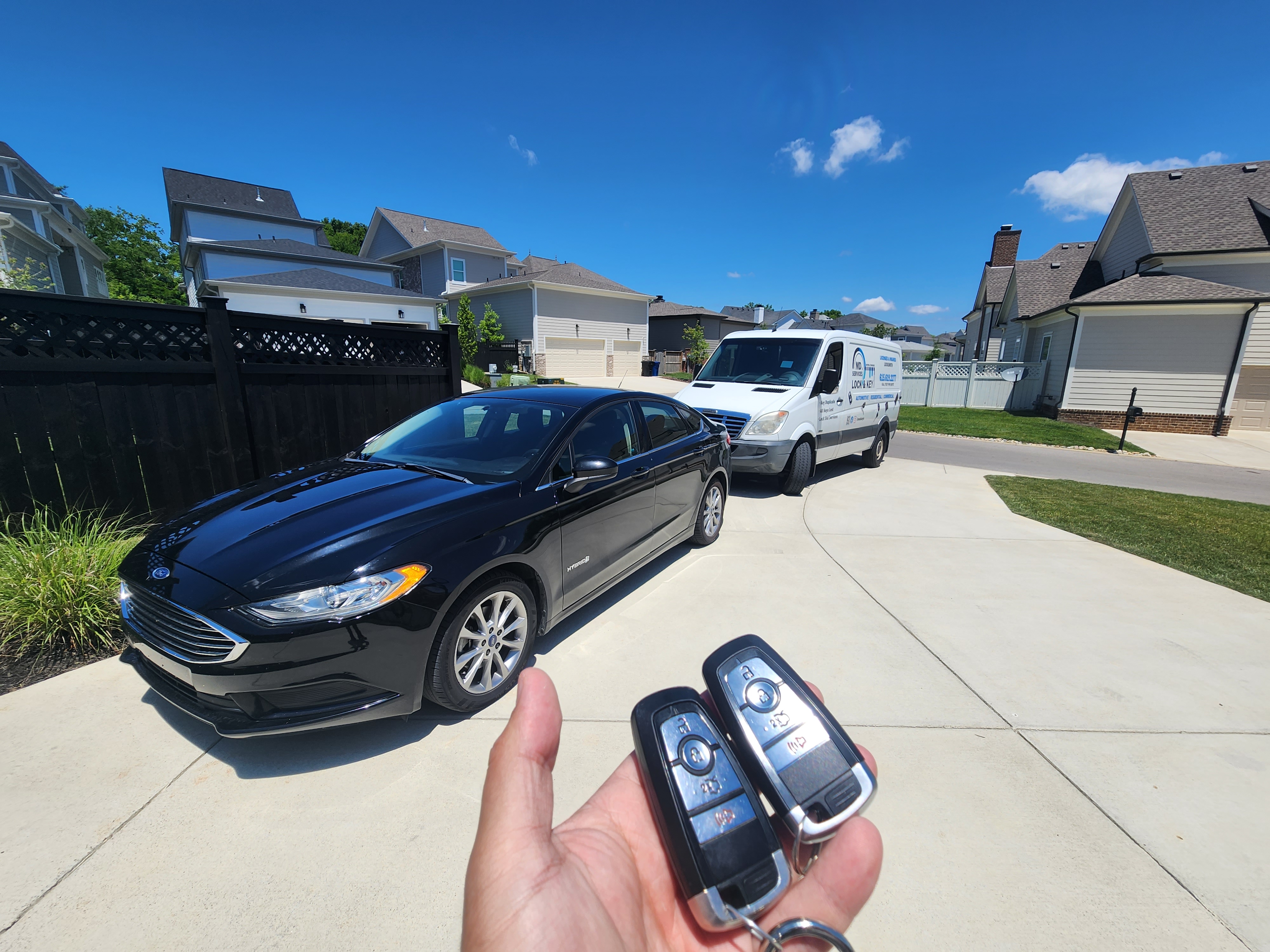 Dealership's Trust: Fulfilling Smart Key Needs for a 2017 Ford Fusion in Franklin, TN with MDS Services Lock and Key!